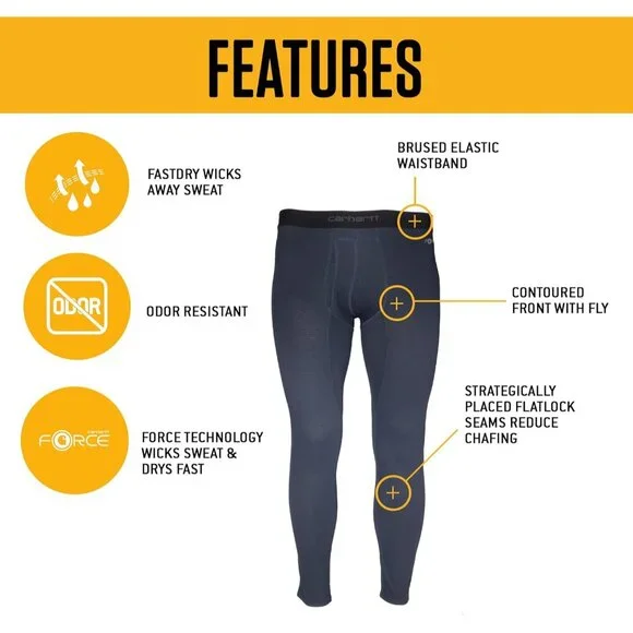 Men's Base Force Midweight Base Layer Classic Bottom